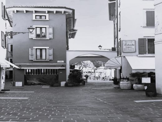 Gewölbe in Desenzano del Garda am Gardasee